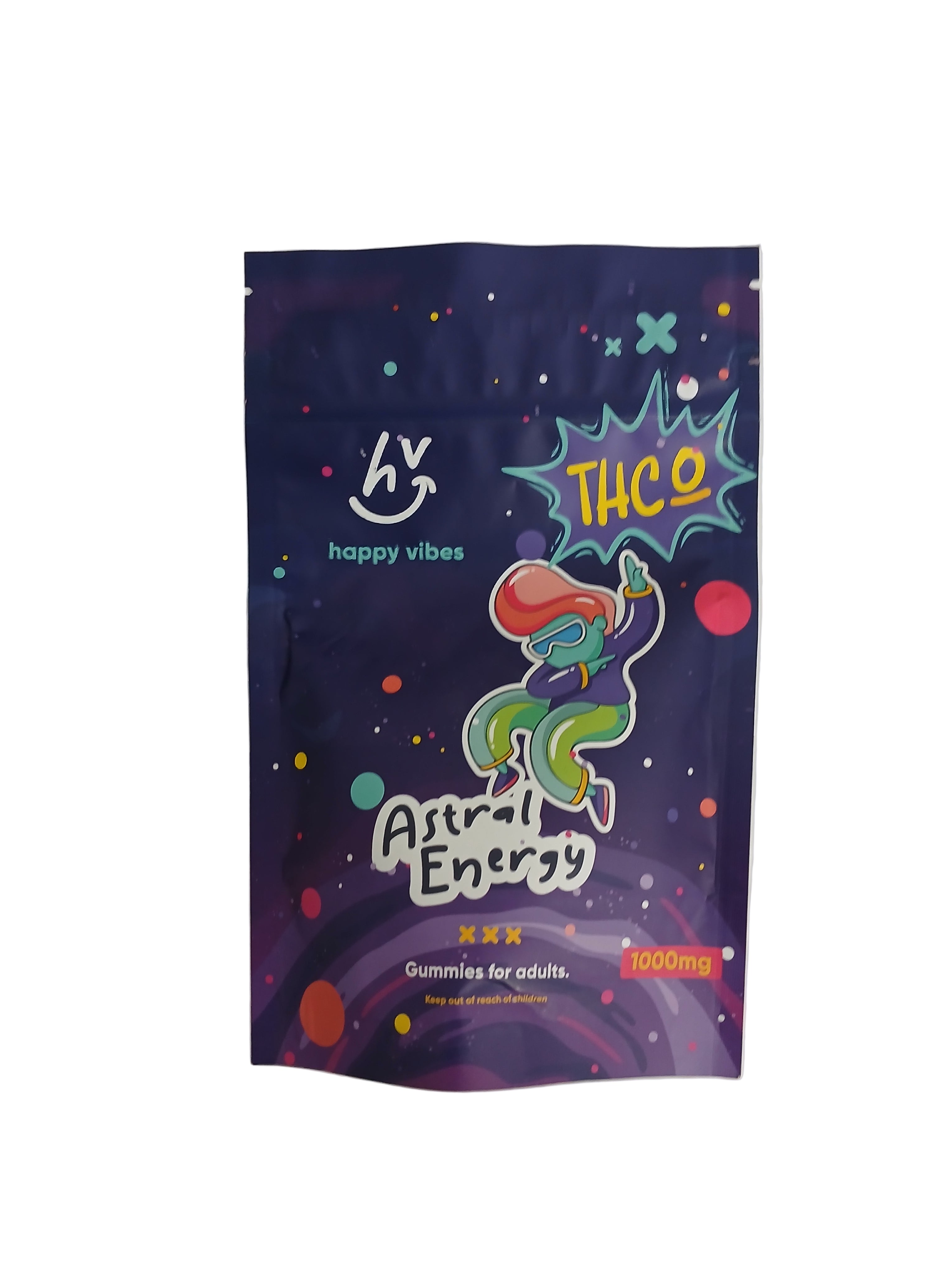 Astral Energy Gummies - 20 Count - 50mg THCO