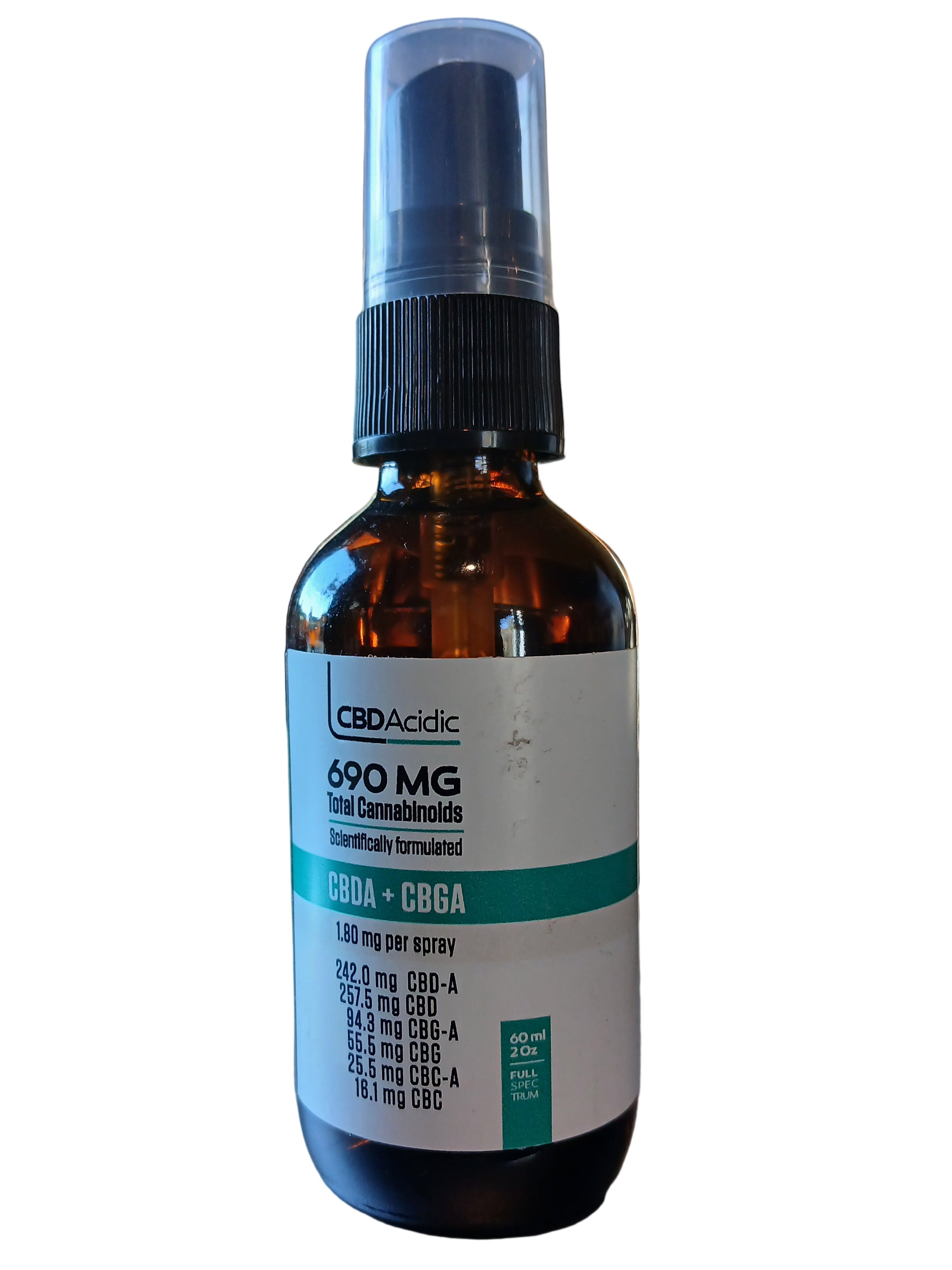 CBD Acidic CBDA / CBG 690mg Spray
