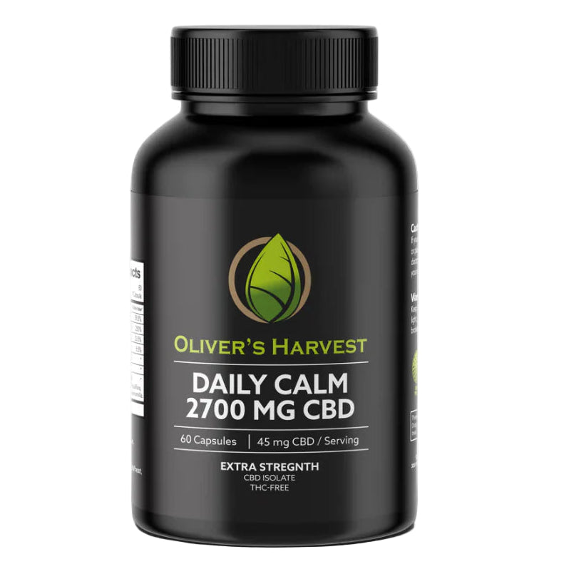 OLIVER'S HARVEST 2700mg  CBD Calming Daily Capsules