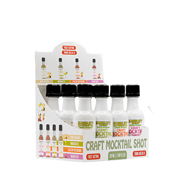 D9 THC Mocktail Shooters Mix Pack - 240mg