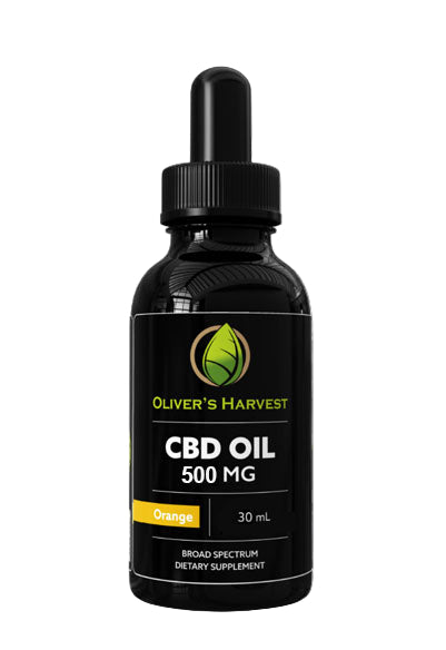 Oliver's Harvest CBD 500 mg Orange Tincture