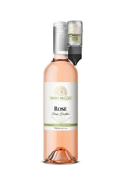 Rose' Non-Alcoholic Wine - 50mg Liquid THC