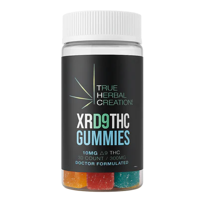 300mg D9 Extended Release Nano THC Gummies (30 Count) Assorted Flavors